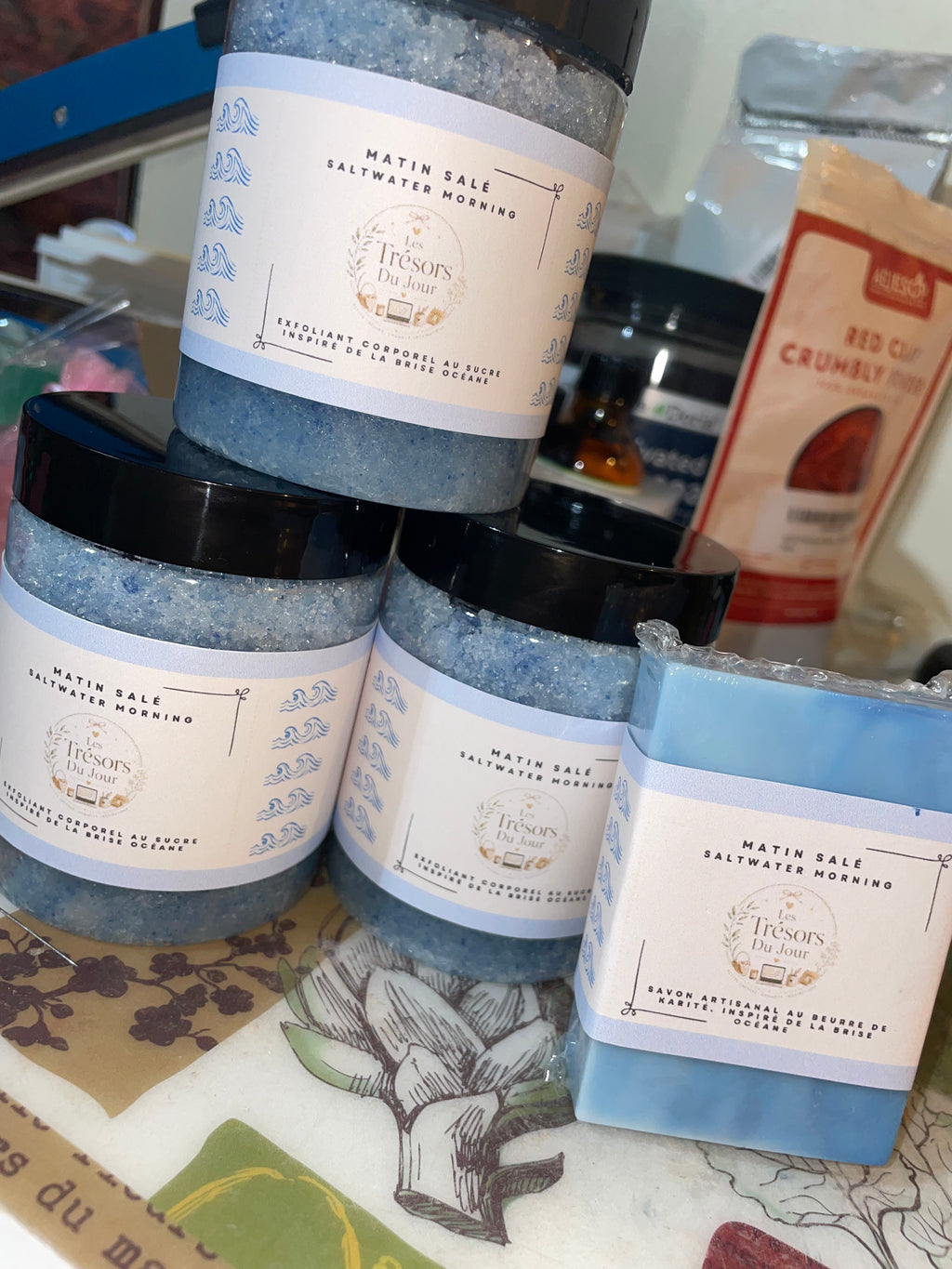 Matin Salé | Saltwater Morning Scrub