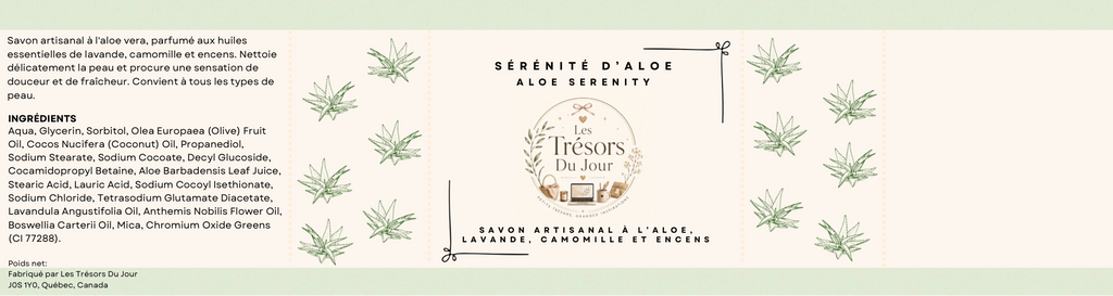 Sérénité d’Aloe | Aloe Serenity