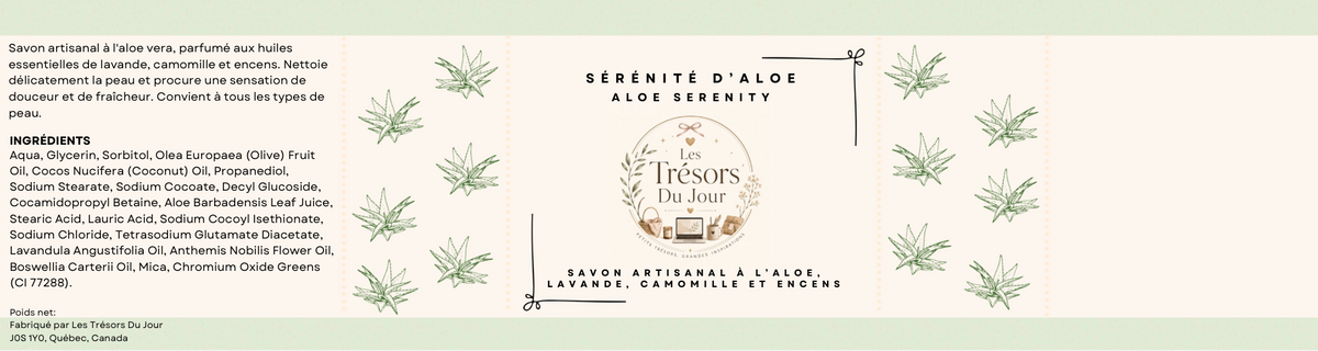 Sérénité d’Aloe | Aloe Serenity